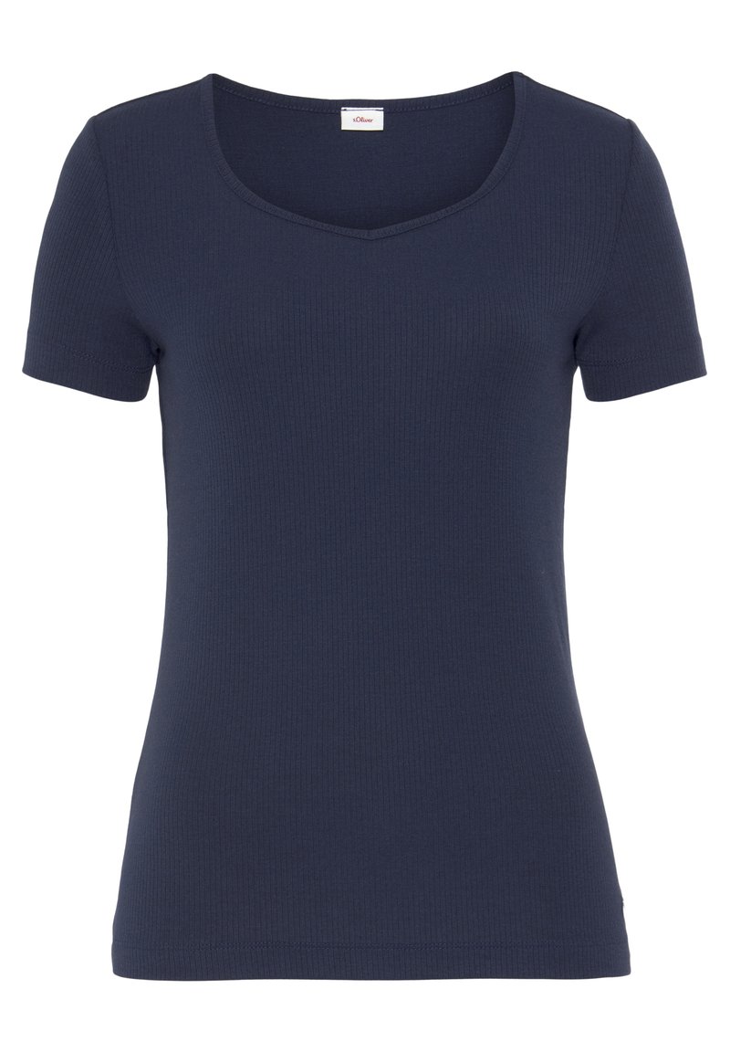 s.Oliver - T-Shirt basic - navy, Vergrößern