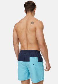 INDICODE JEANS PRUITT - Bañador corto - maui blue