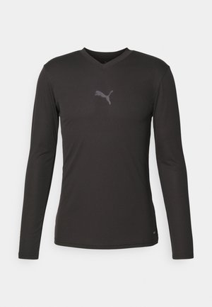 Puma TEAMGOAL BASELAYER TEE - Undertrøye - black/flat dark gray