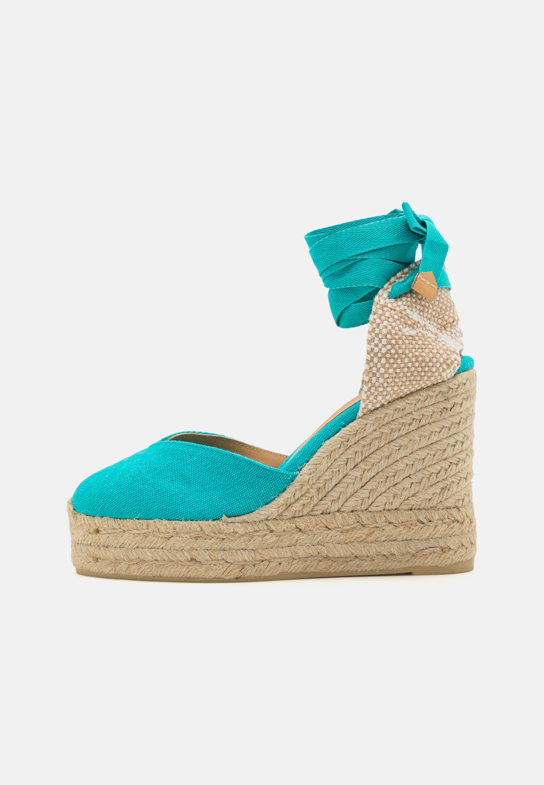 Castañer CHIARA Platform sandals aquamarine/blue