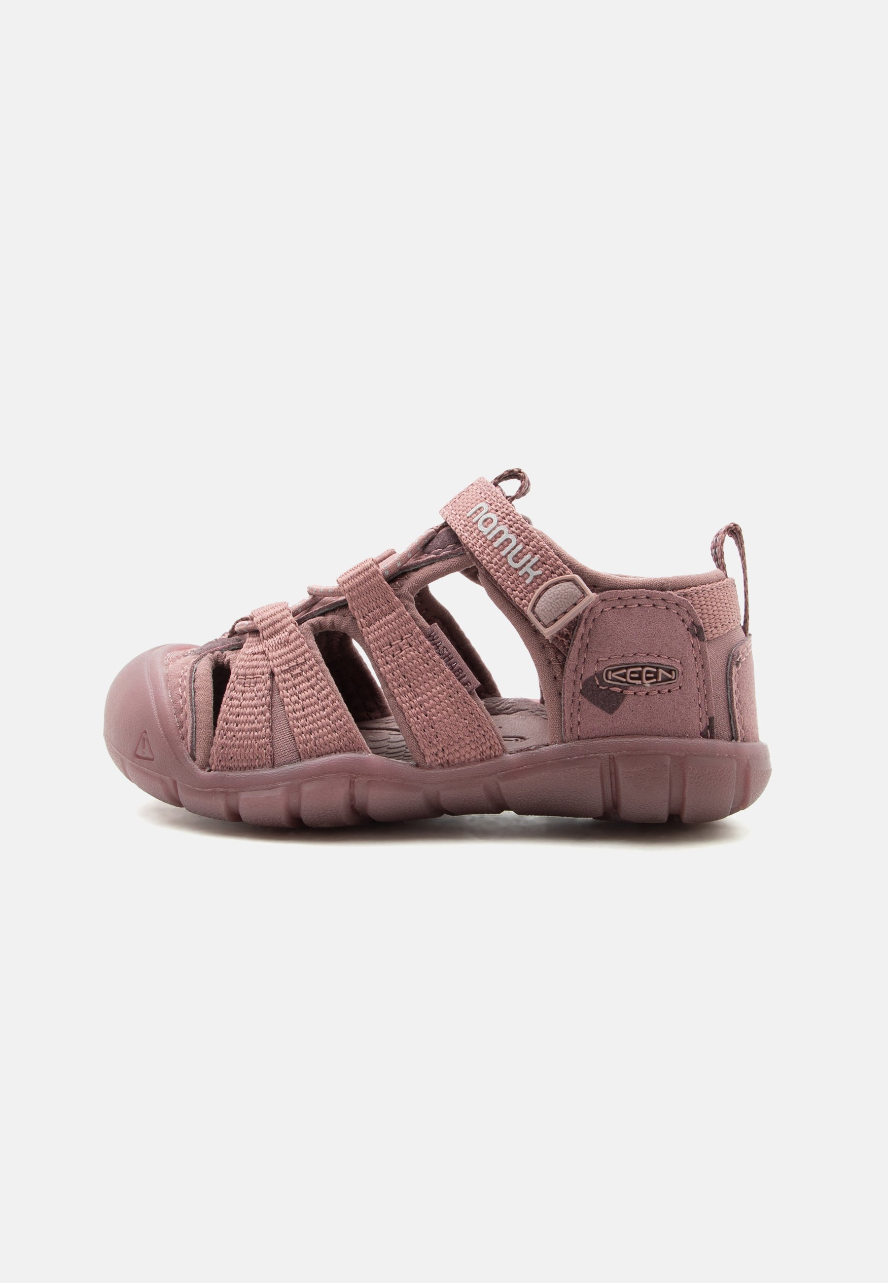 Keen SEACAMP II TOTS UNISEX - Walking sandals - red/mauve