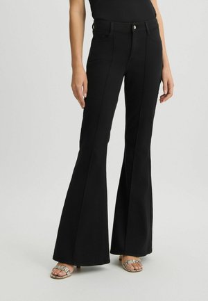 Bootcut jeans - black