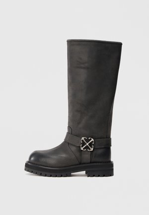 OFF TRACK - Cowboy/Biker boots - dark grey