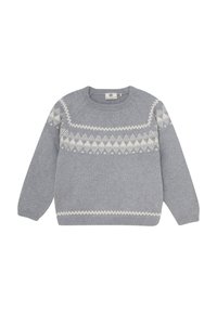 EN FANT Strickpullover - light grey melange