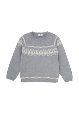 EN FANT Pullover - light grey melange