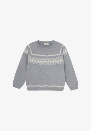 EN FANT Strickpullover - light grey melange