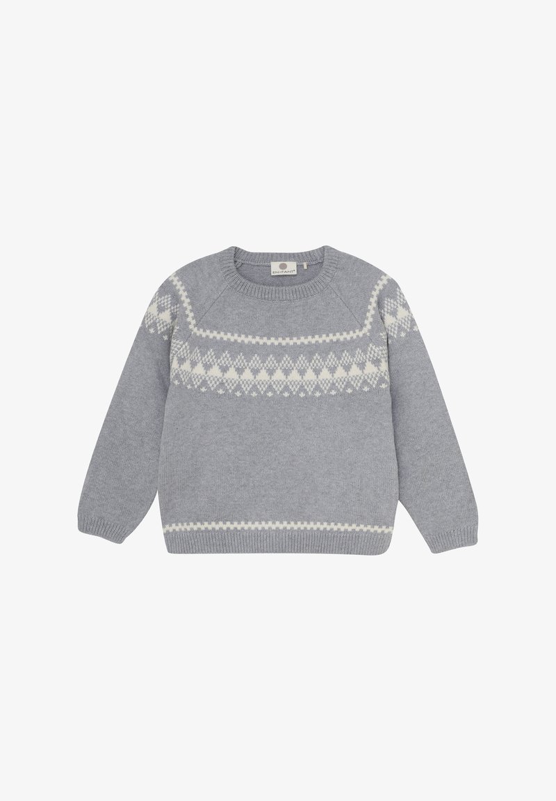 EN FANT Trui - light grey melange