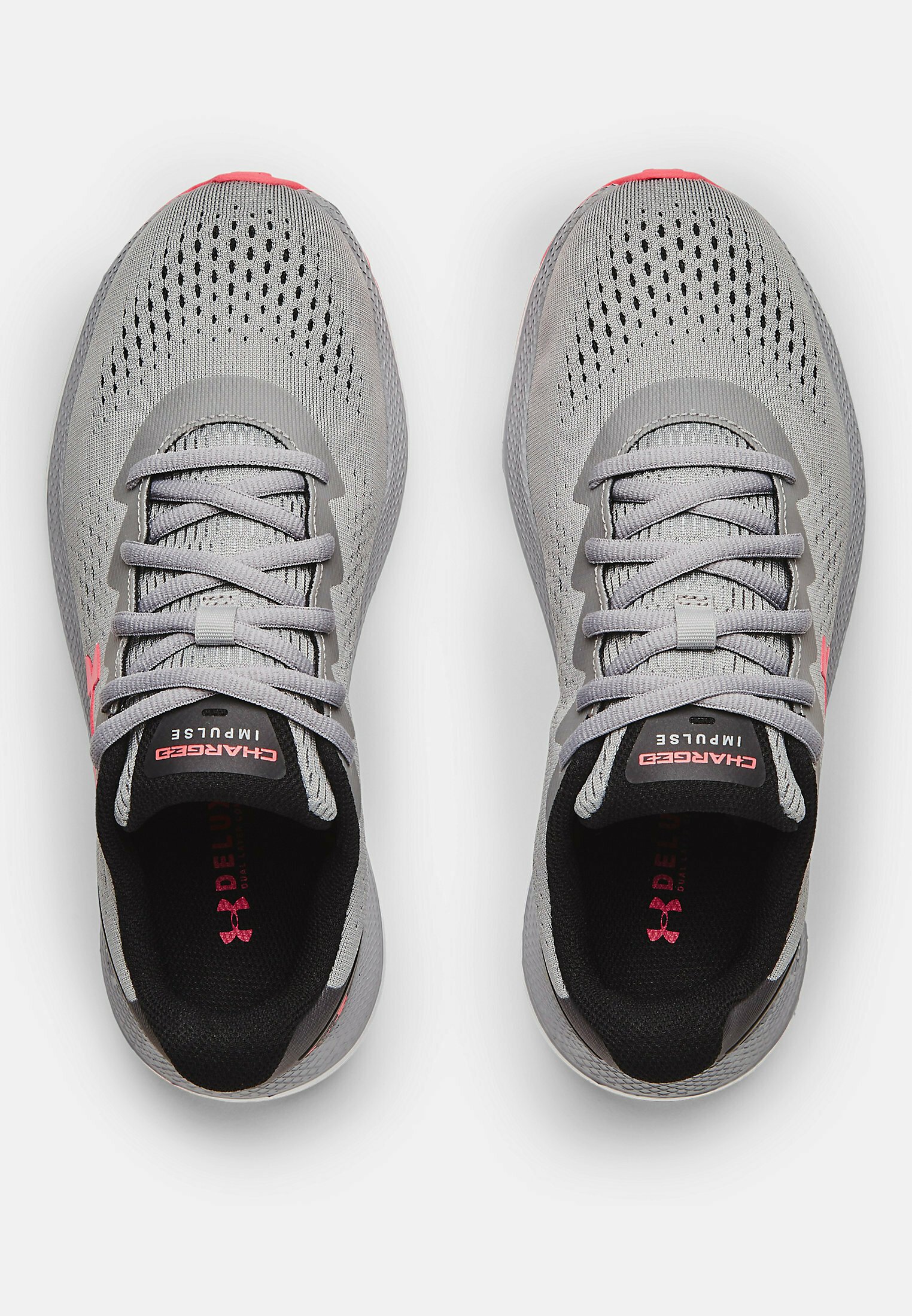 Under Armour W CHARGED IMPULSE - Scarpe da corsa stabili - light  grey/grigio chiaro - Zalando.it