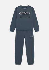 Jack & Jones Junior JJELOGO SET - Sweatshirt - stormy weather