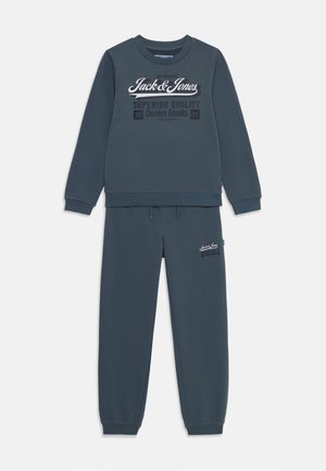 Jack & Jones Junior JJELOGO SET - Sweatshirt - stormy weather