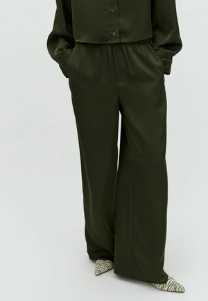 ASAKA - Stoffhose - pine green