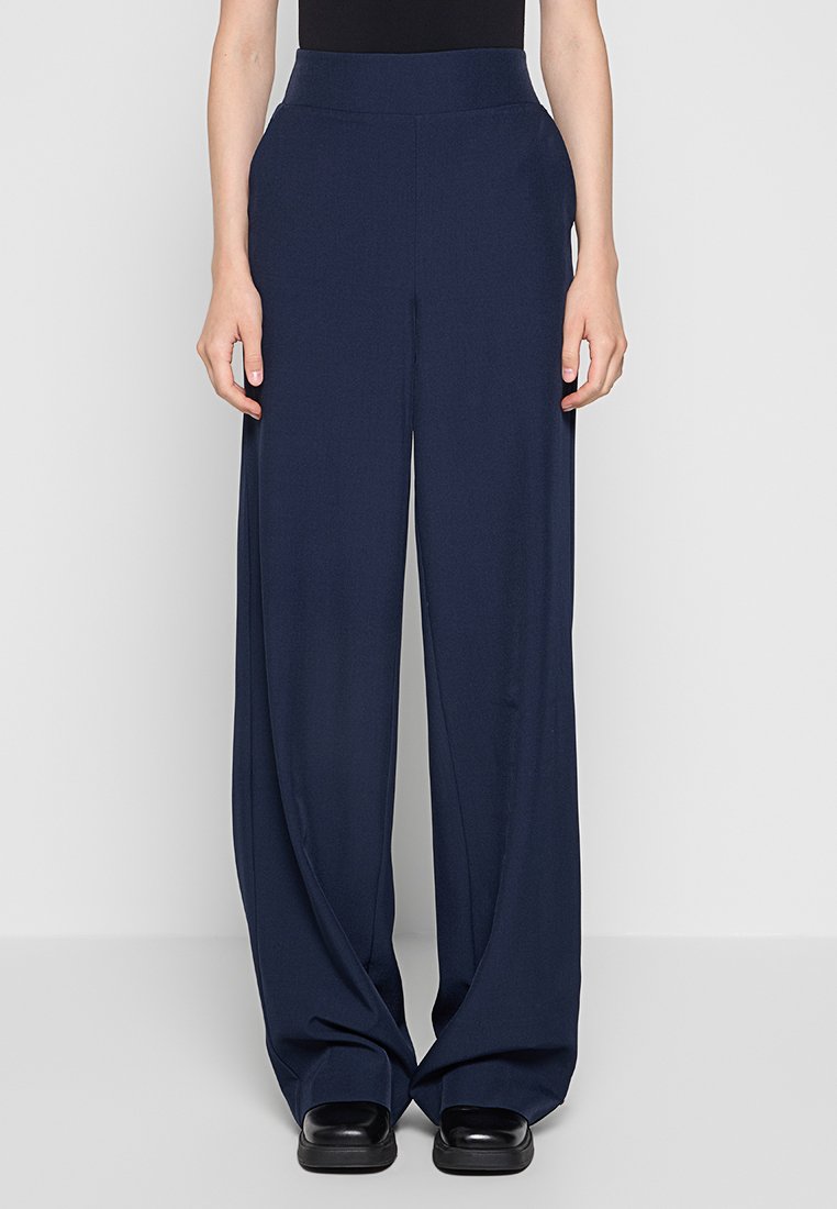 Vero Moda Tall Broek donkerblauw Vero Moda Tall Broek donkerblauw