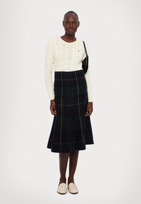 Polo Ralph Lauren A LINE SKIRT  - A-vonalú szoknya - navy plaid