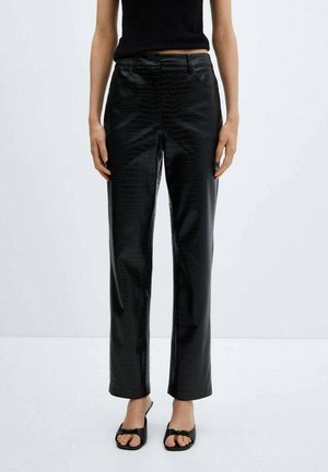 CROCO - Trousers - zwart