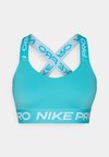 BRA - Sports-BH-er med lett støtte - dusty cactus/white