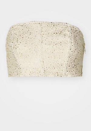 Patrizia Pepe CAMICIA - Felső - ivory/shiny gold