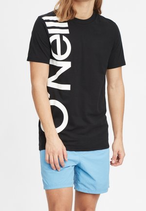 T-shirt con stampa - black