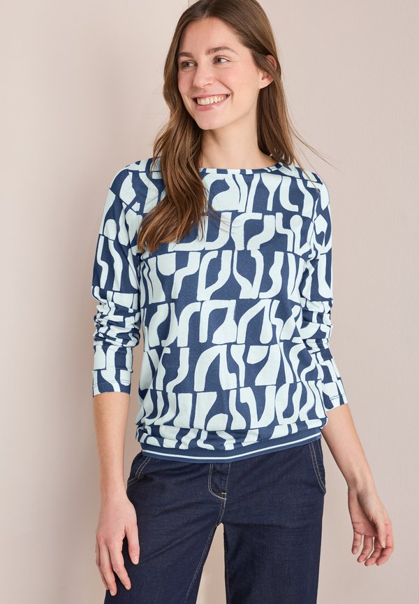 BEDRUCKTES  - Sweatshirt - blau