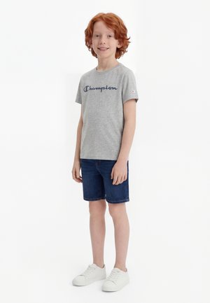 Champion CREW NECK UNISEX 2 PACK - Μπλουζάκι με στάμπα - black/noxm