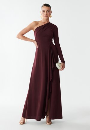 Vestito lungo - plum