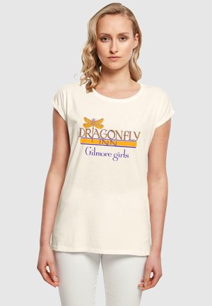 GILMORE DRAGONFLY INN - Print T-shirt - sand