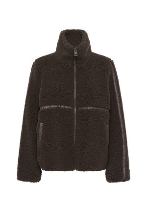 Culture, CULUNI BILBA TEDDY JACKET - Veste d'hiver - coffee bean