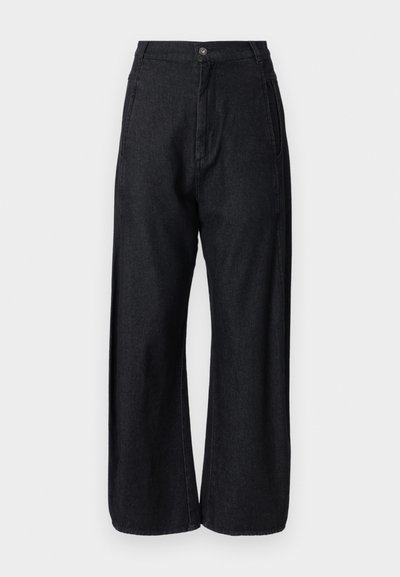 Henrik Vibskov SHADE PANTS - Széles szárú - dark denim
