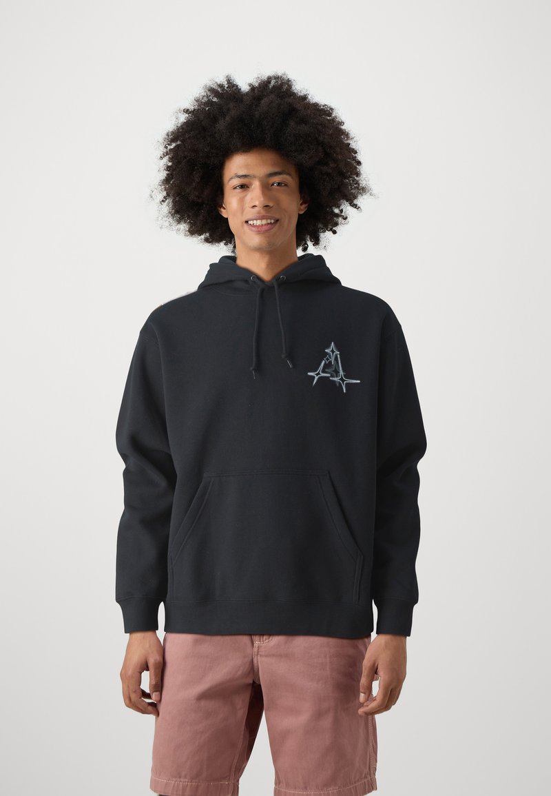 HUF GLEAM HOODIE UNISEX - Pusa - black