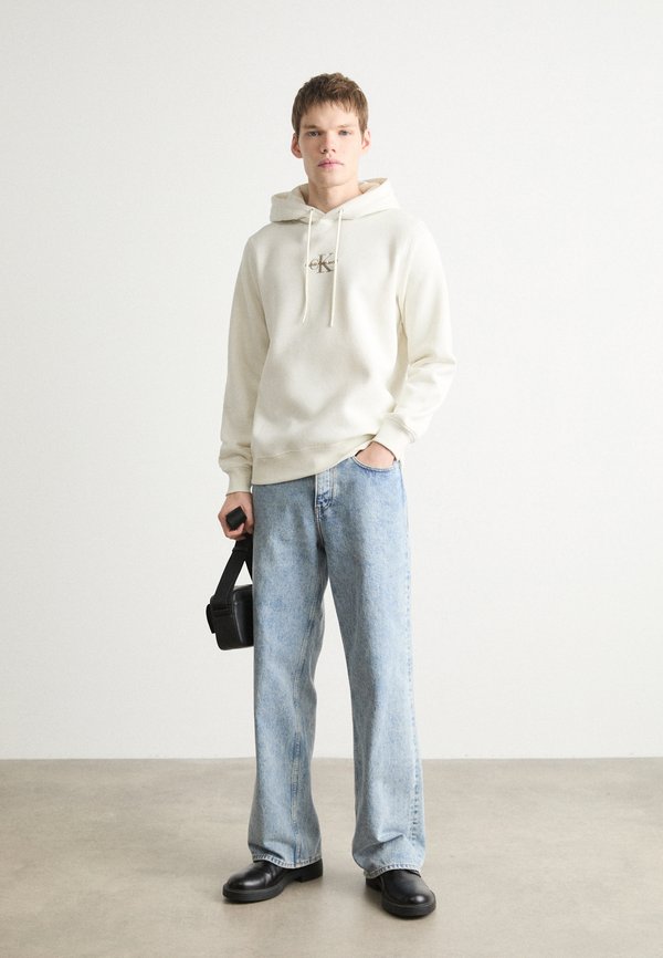 MONOLOGO HOODIE - Hoodie - ivory3