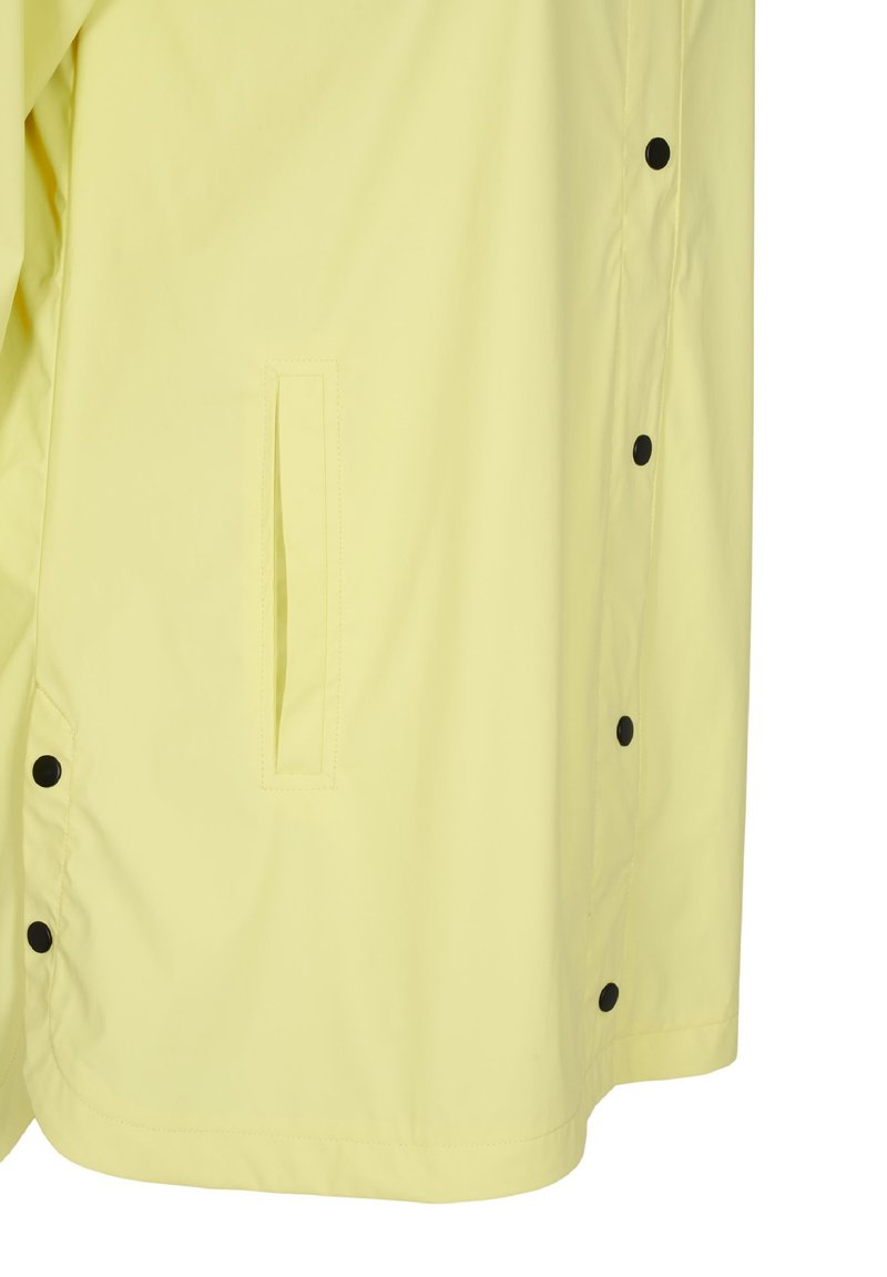 Damen Leichte Jacken | Zizzi Regenjacke / wasserabweisende Jacke pale banana/hellgelb - AU41088 Damen Leichte Jacken | Zizzi Regenjacke / wasserabweisende Jacke pale banana/hellgelb - AU41088
