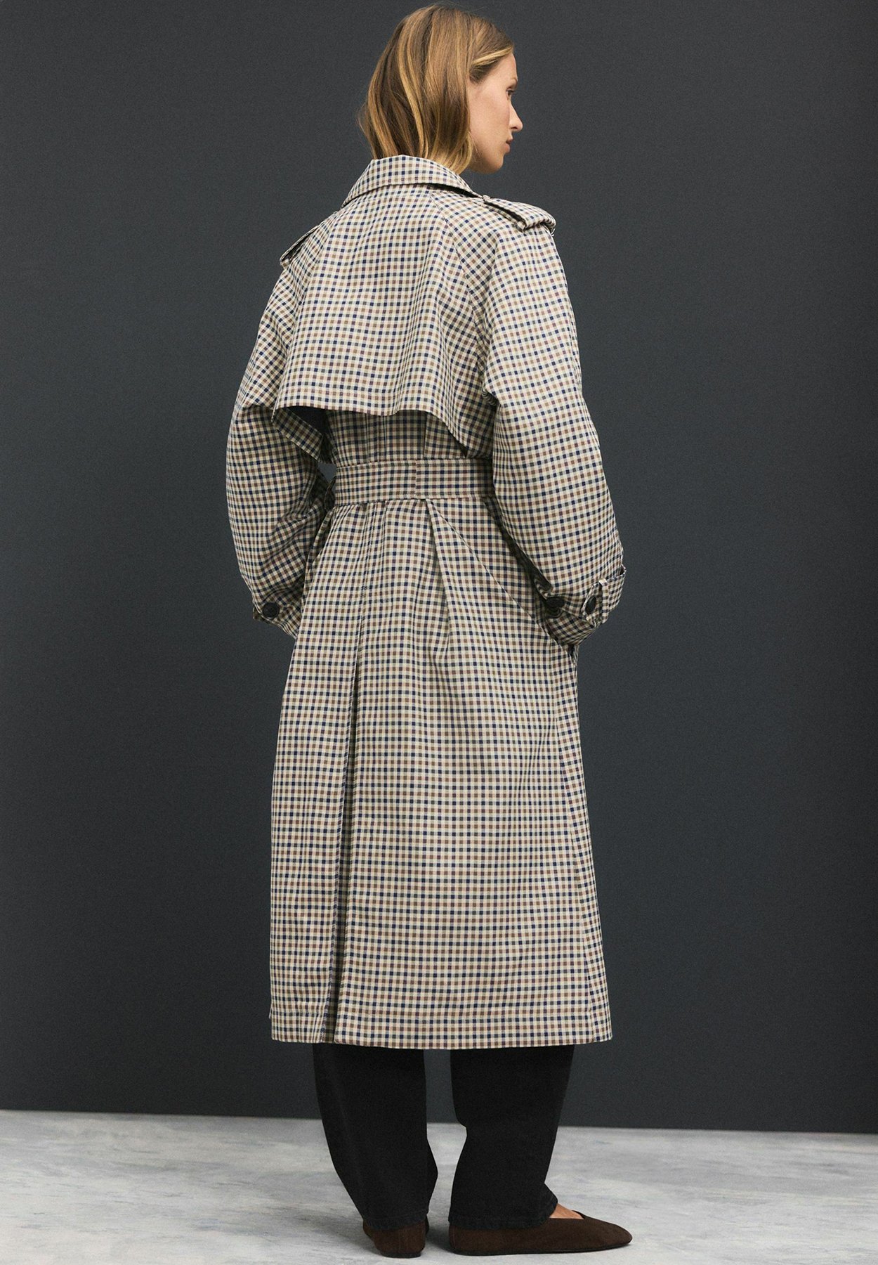 Next Trenchcoat - check/beige - Zalando