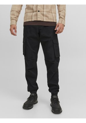 Pantalon cargo - black