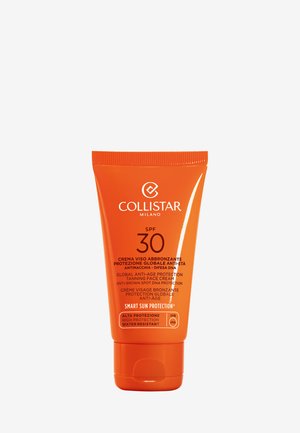 GLOBAL ANTI-AGE PROTECTION TANNING FACE CREAM - Crema solare - -