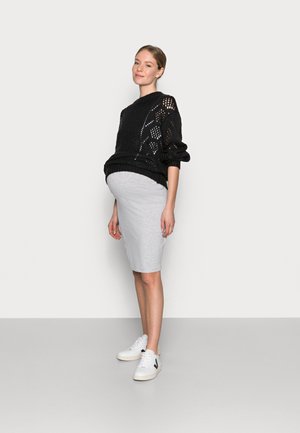 2 PACK - Pouzdrové šaty - light grey/black