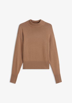 HUGO, SORELLENIO - Pullover - brown overflow