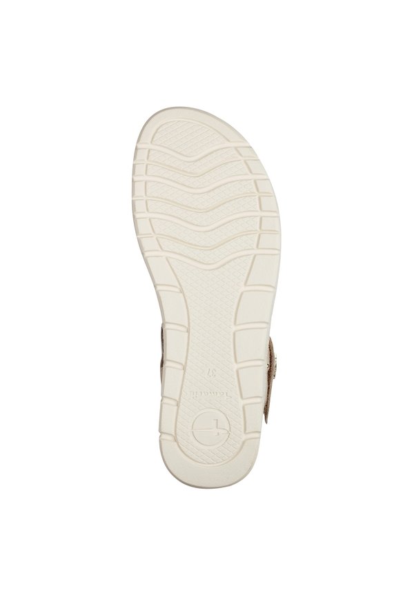 Wedge sandals - champagne4