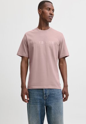 Jack & Jones PREMIUM, T- - T-shirt imprimé - twilight mauve