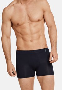 Schiesser 2 PACK - Boxerkalsong - blauschwarz