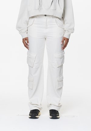 MALOY WIDE JEANS - Džíny Relaxed Fit - washed salty cream