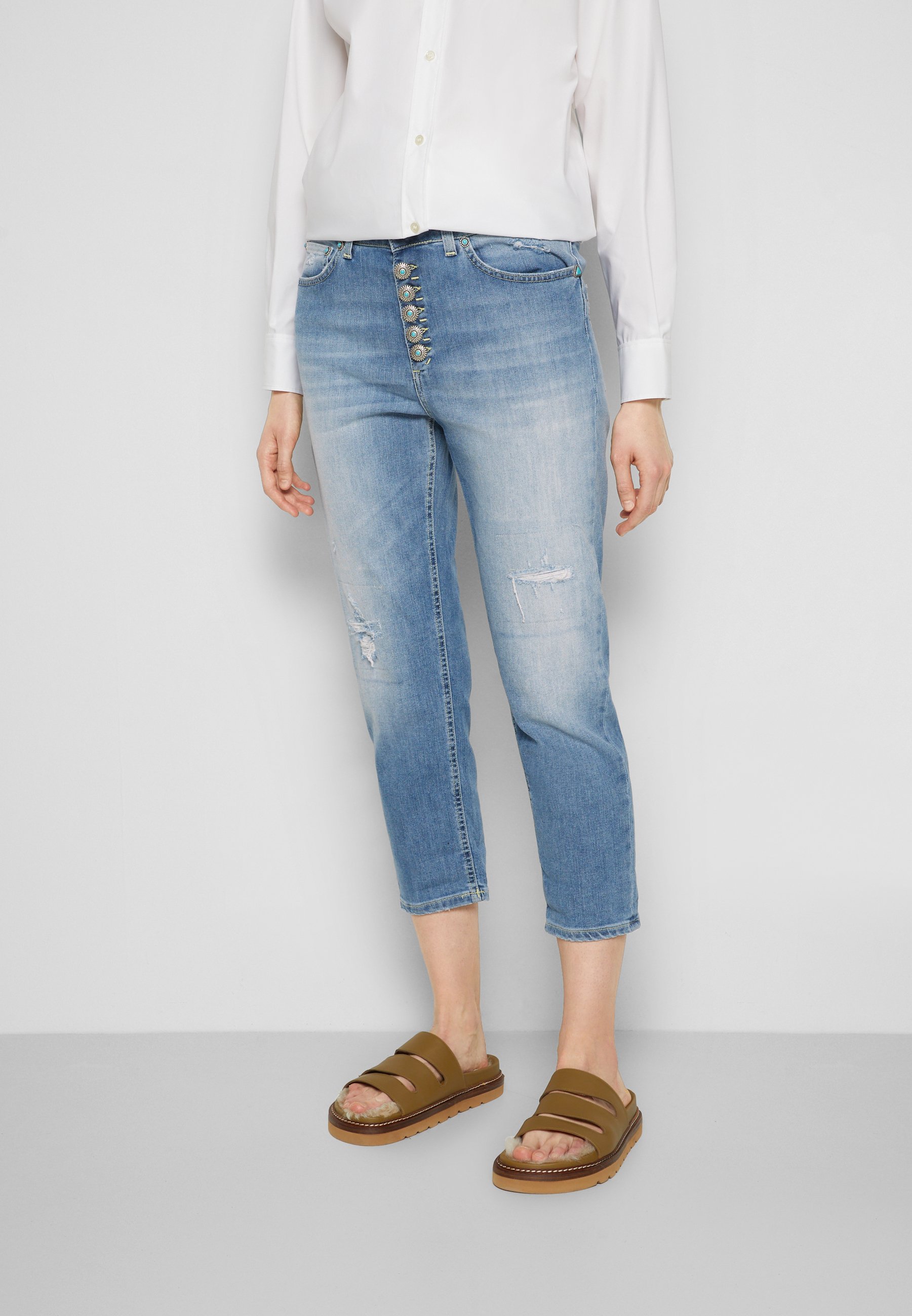 Dondup KOONS GIOIELLO - Jeans slim fit - chiarro rotture/blu denim -  Zalando.it