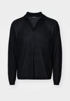 TONI OPEN COLLAR - Maglione - black