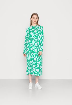 Vestito di maglina - florist/all over pattern