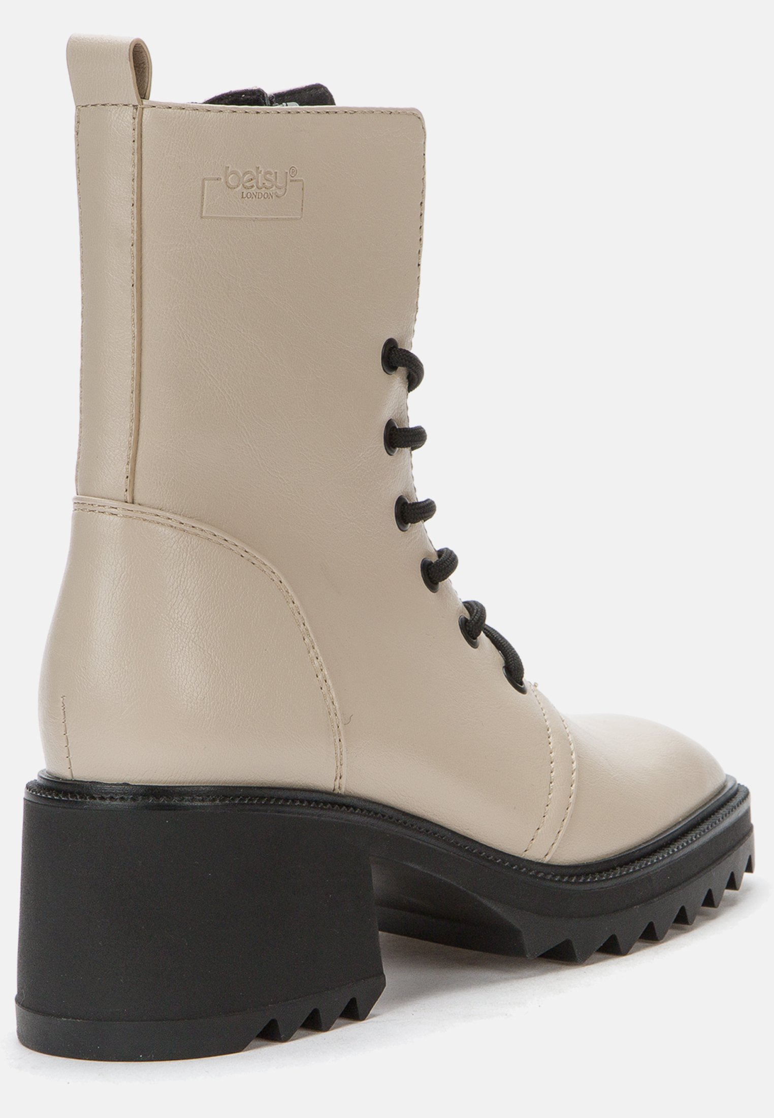 Betsy Botas con cordones - beige - Zalando.es