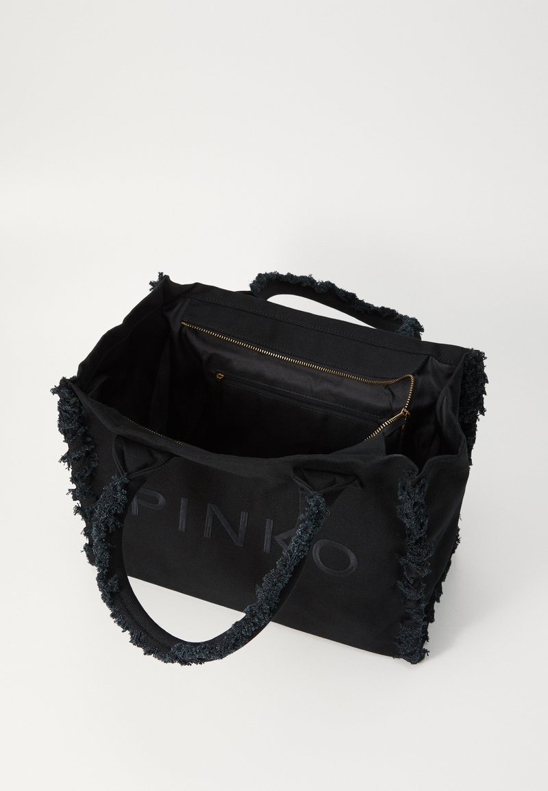 Borsa Shopping Pinko Beach – Canvas Riciclato, Tinta Unita, Spaziosa E Pratica