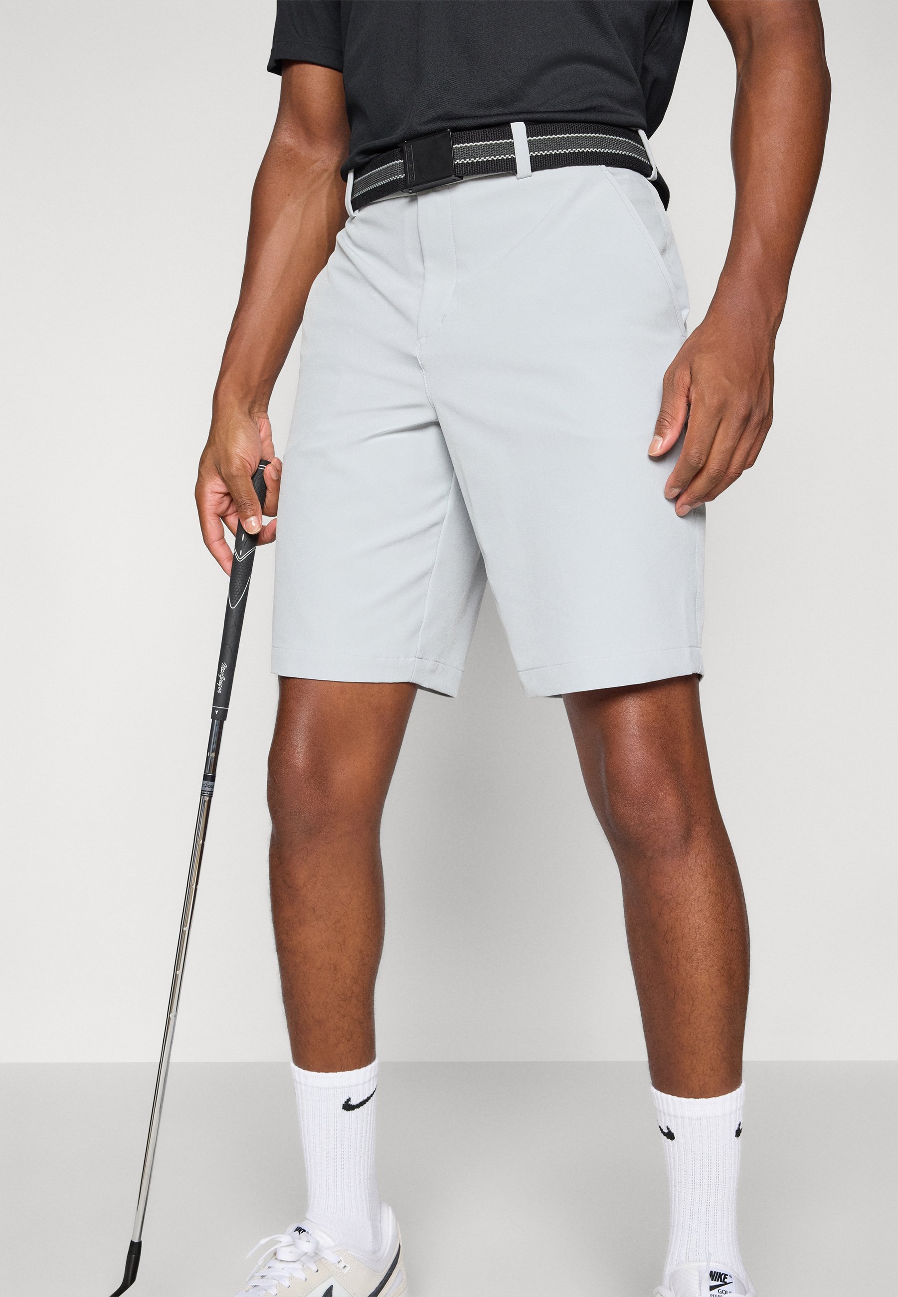 gray nike golf shorts