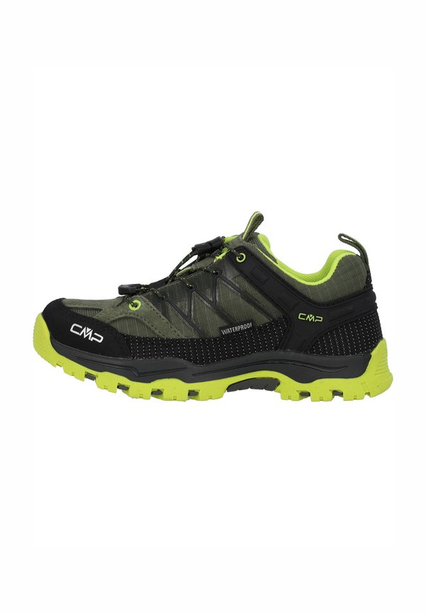 KIDS RIGEL LOW WP UNISEX - Hikingschuh - kaki acido