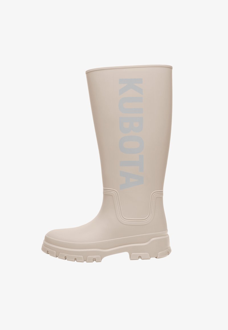 Kubota Bottes en caoutchouc - beige