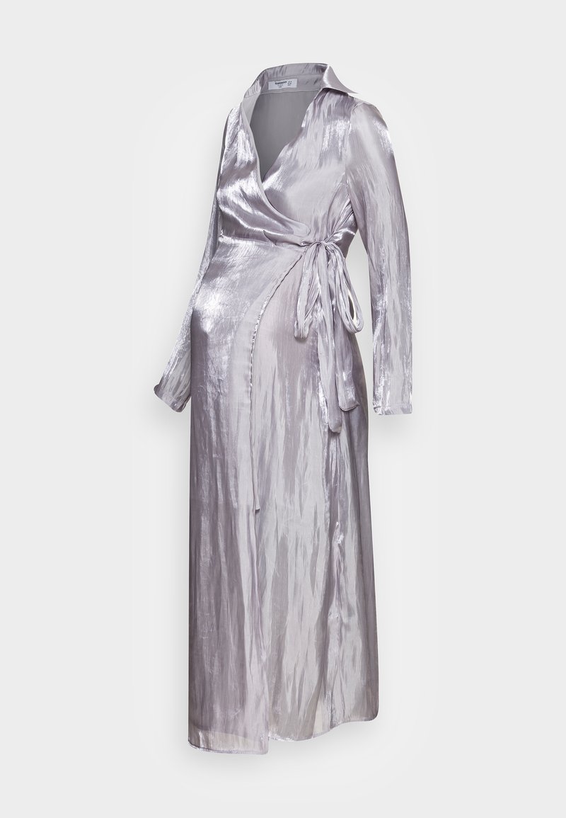 Glamorous Bloom Cocktailjurk grijs-metallic