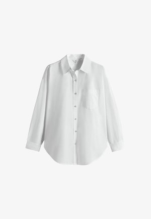 THE SET, OVERSIZED SHIRT - Hemdbluse - white
