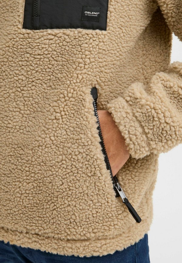BHMTOTTO TEDDY - Fleece jumper - dune3